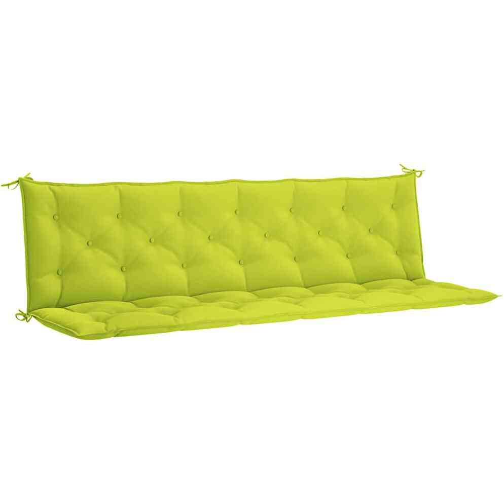 vidaXL Cushion for Swing Chair Bright Green 78.7" Fabric