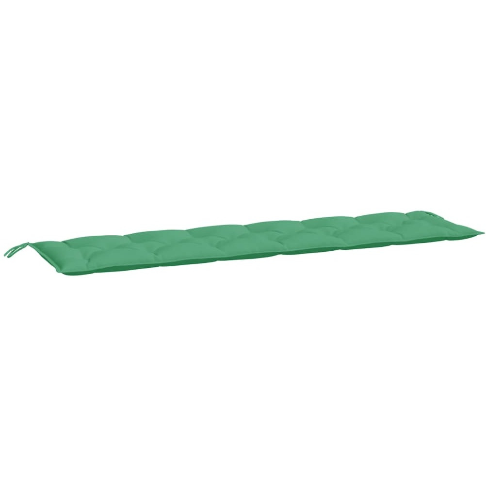 vidaXL Garden Bench Cushion Green 78.7&quotx19.7&quotx2.8" Fabric