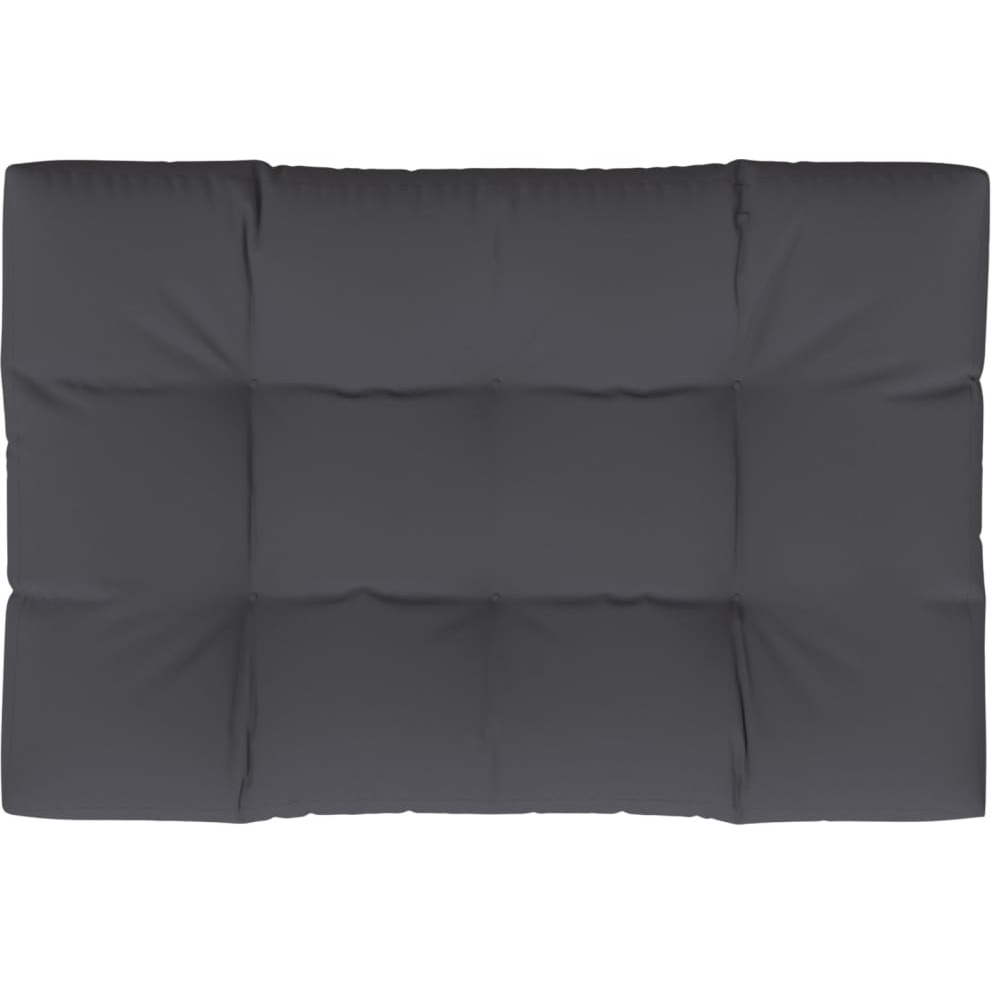 vidaXL Pallet Sofa Cushion Anthracite 47.2&quotx31.5&quotx3.9"