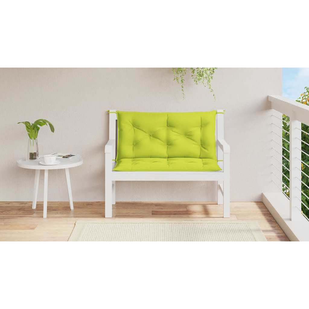 vidaXL Cushion for Swing Chair Bright Green 39.4" Fabric