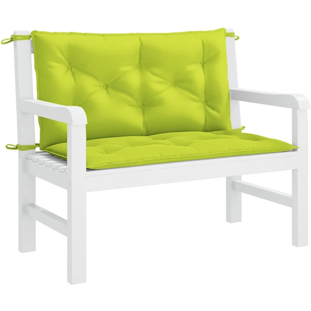 vidaXL Cushion for Swing Chair Bright Green 39.4" Fabric