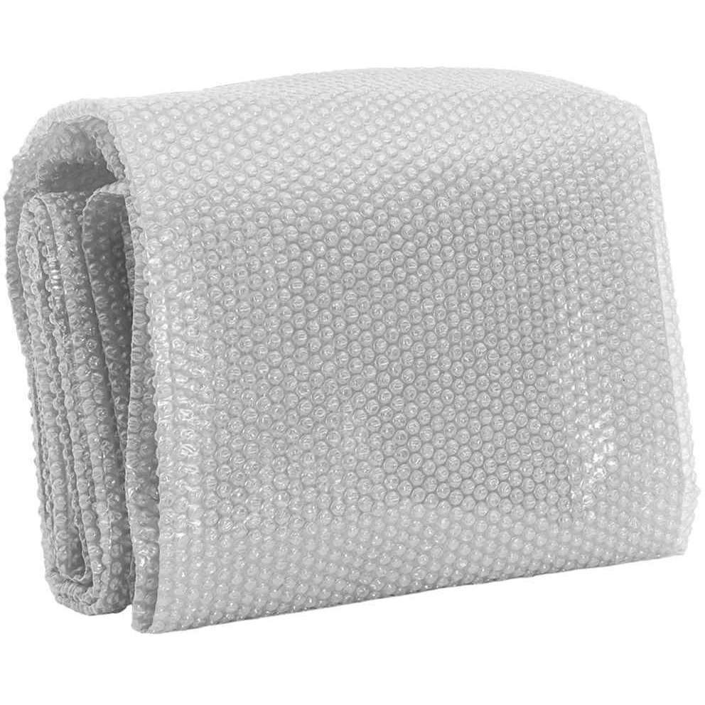 vidaXL Floating PE Solar Pool Film 118.1&quotx78.7" Gray