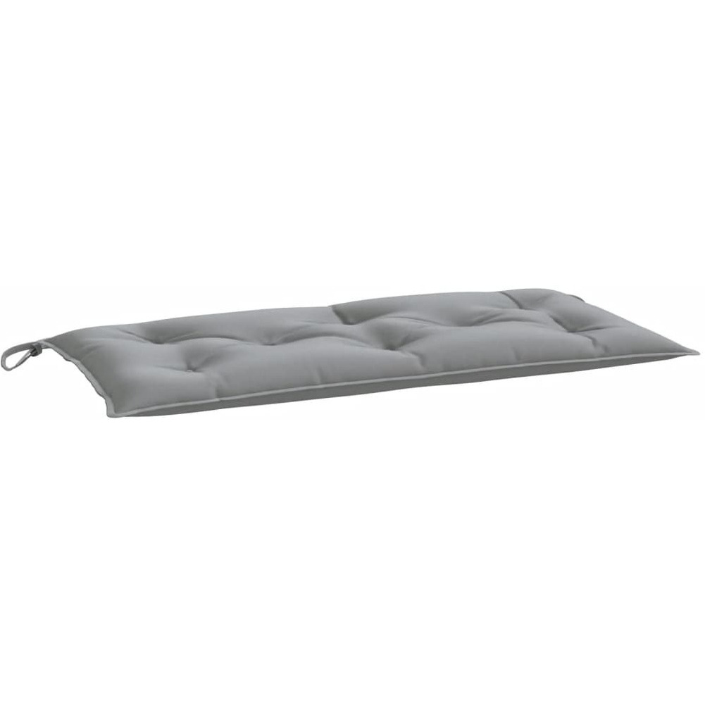 vidaXL Garden Bench Cushion Gray 43.3&quotx19.6&quotx2.7" Fabric