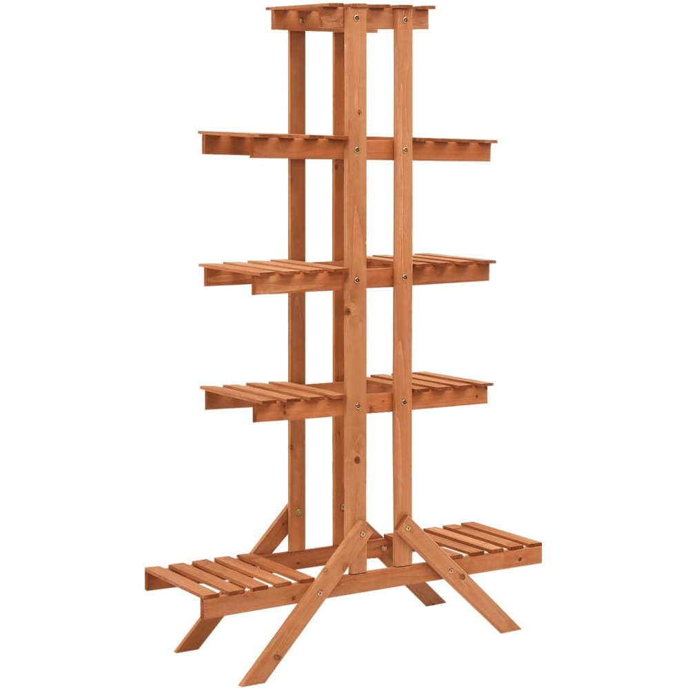 vidaXL Plant Stand 32.7&quotx9.8&quotx52" Solid Firwood