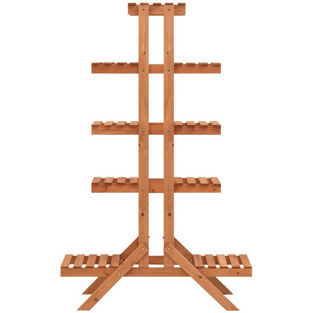 vidaXL Plant Stand 32.7&quotx9.8&quotx52" Solid Firwood