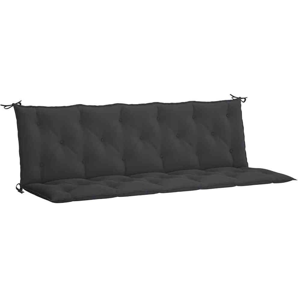 vidaXL Cushion for Swing Chair Black 70.9" Fabric