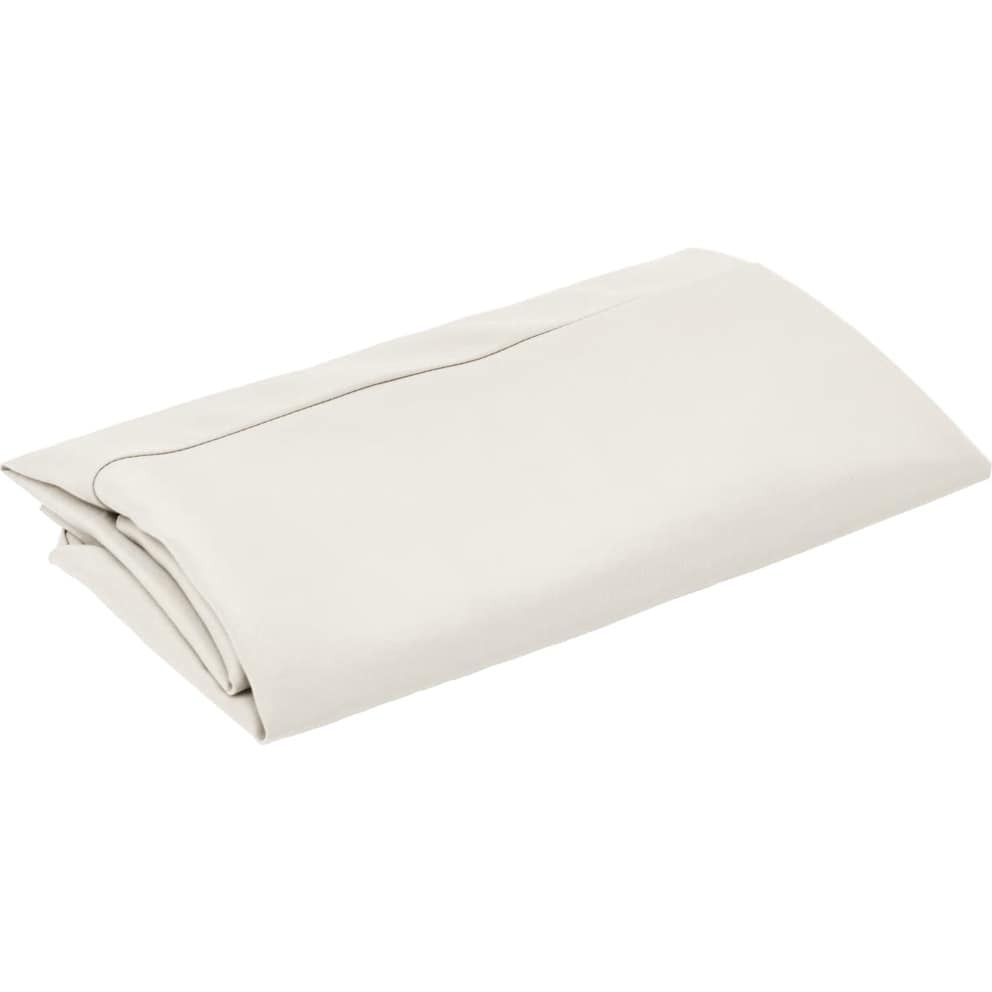 vidaXL Replacement Fabric for Outdoor Parasol Sand White 118.1