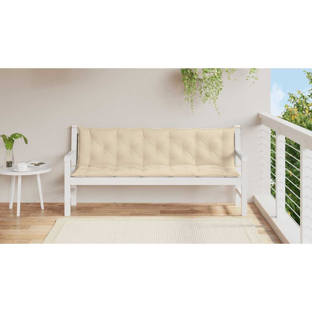 vidaXL Cushion for Swing Chair Beige 70.9" Fabric
