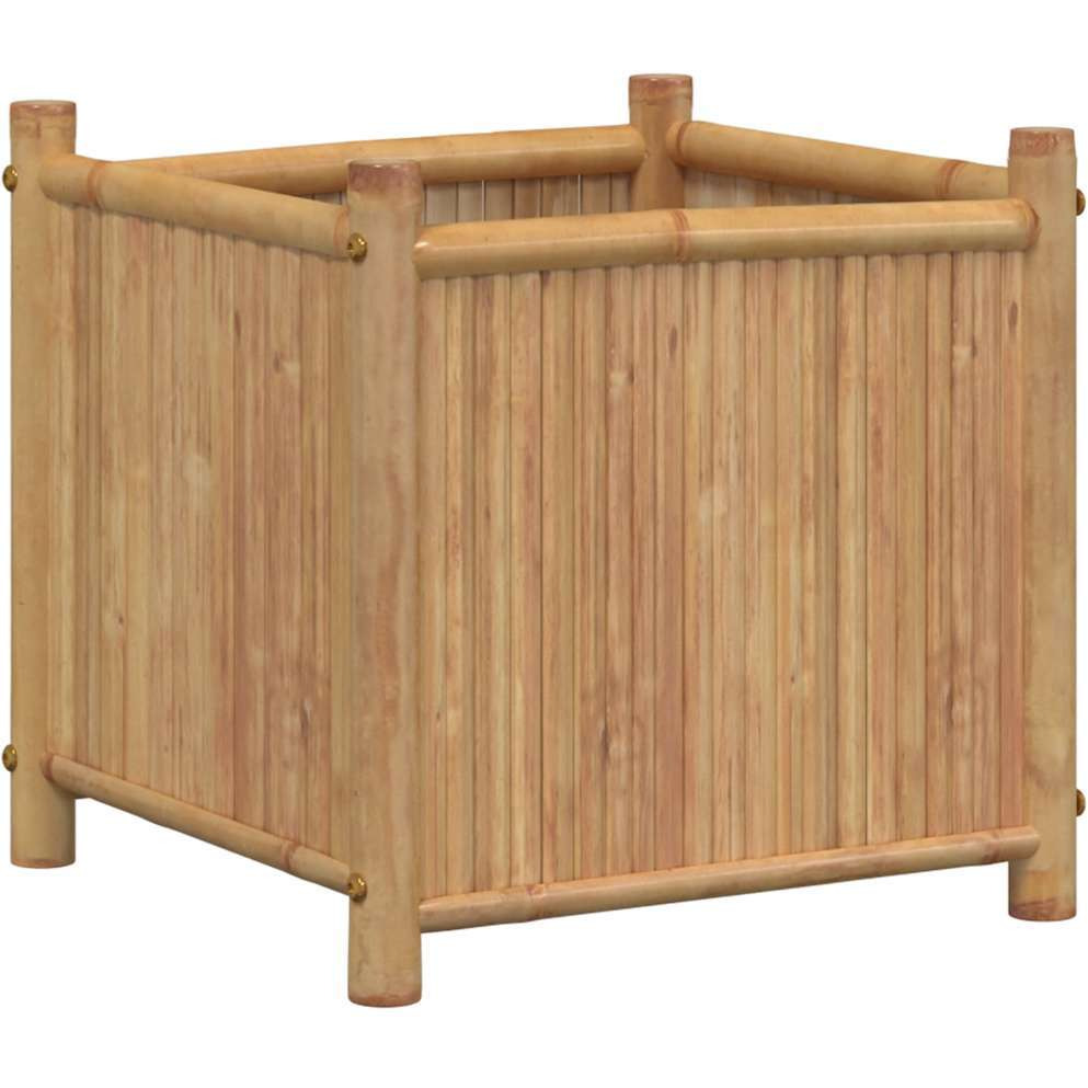 vidaXL Planter 15.7x15.7x15.7 Bamboo