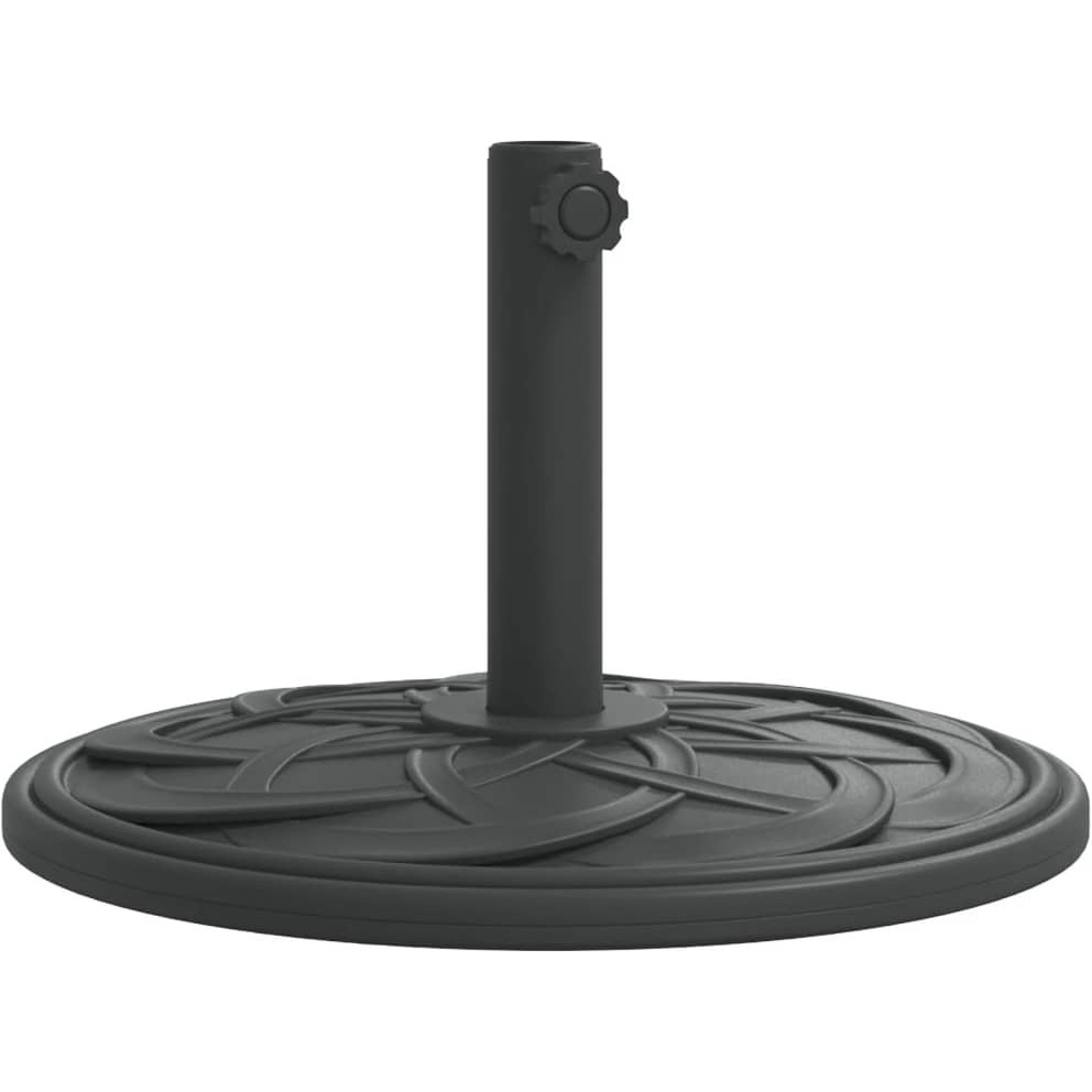 vidaXL Parasol Base for 1.5/1.9 Poles 26.5 lb Round
