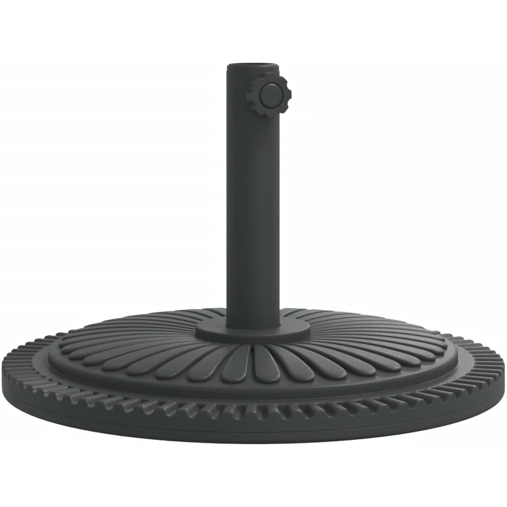 vidaXL Parasol Base for 1.5/1.9 Poles 26.5 lb Round
