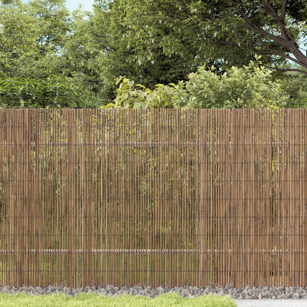 vidaXL Garden Fence 196.9x35.4 Reed