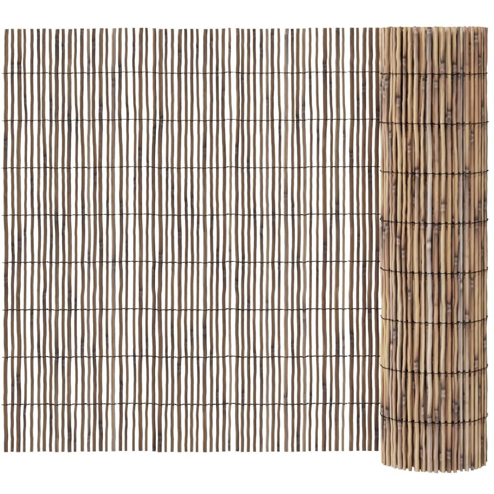 vidaXL Garden Fence 196.9x31.5 Reed