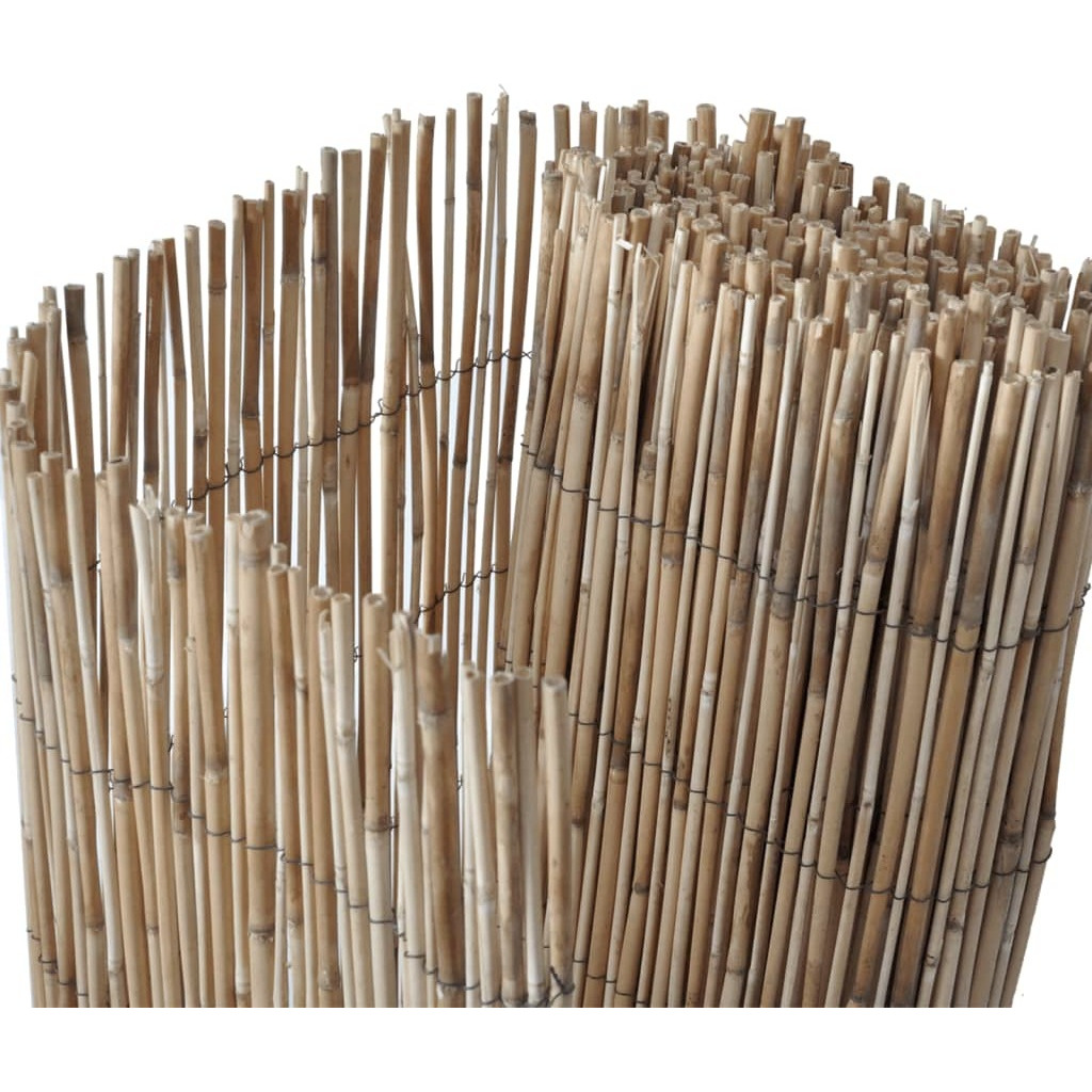 vidaXL Garden Fence 196.9x31.5 Reed