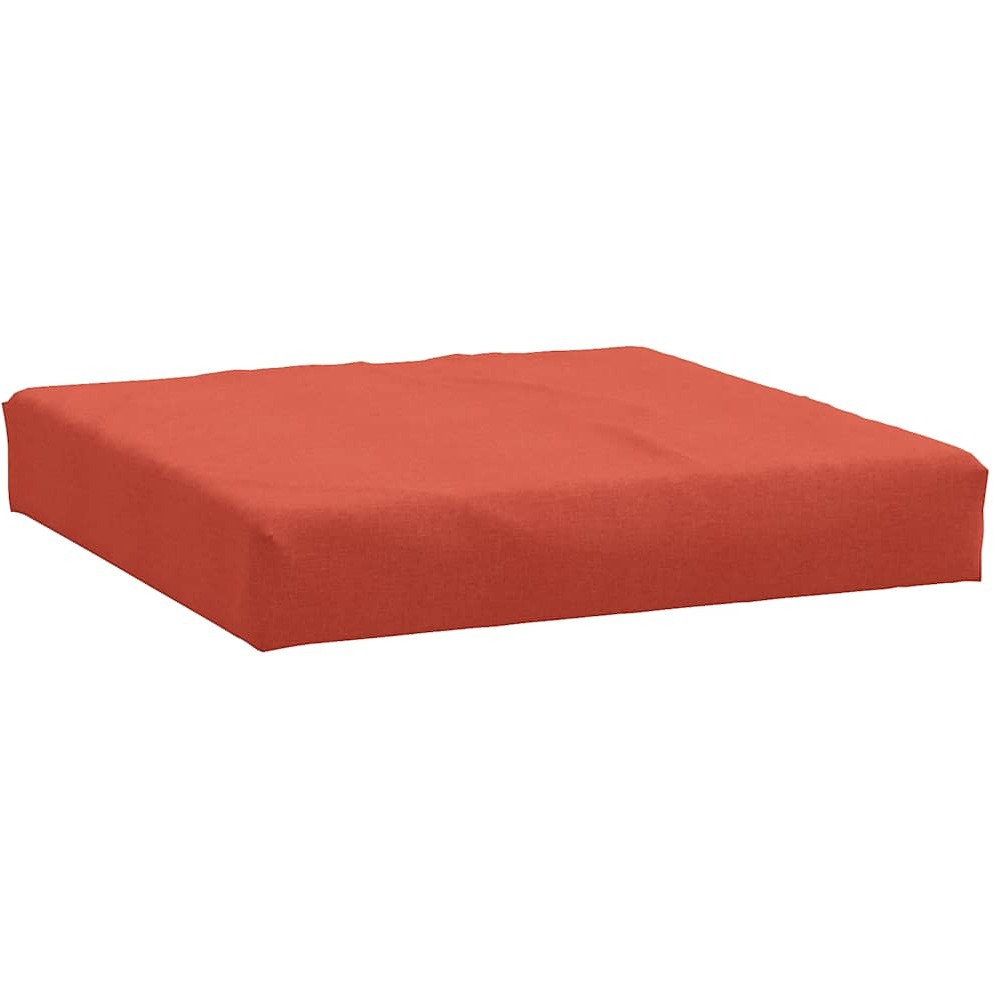 vidaXL Pallet Cushion Melange Red 23.6x23.6x3.9 Fabric
