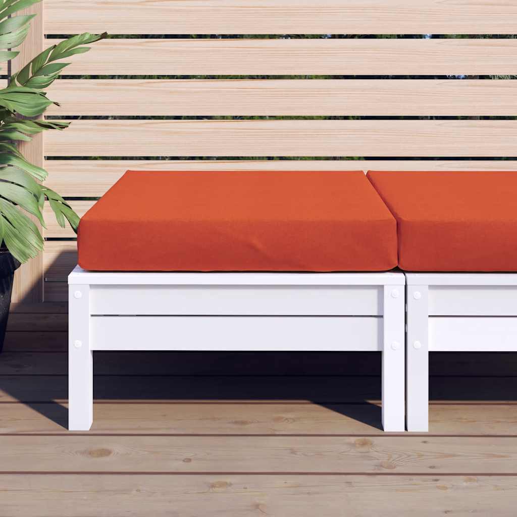 vidaXL Pallet Cushion Melange Red 23.6x23.6x3.9 Fabric