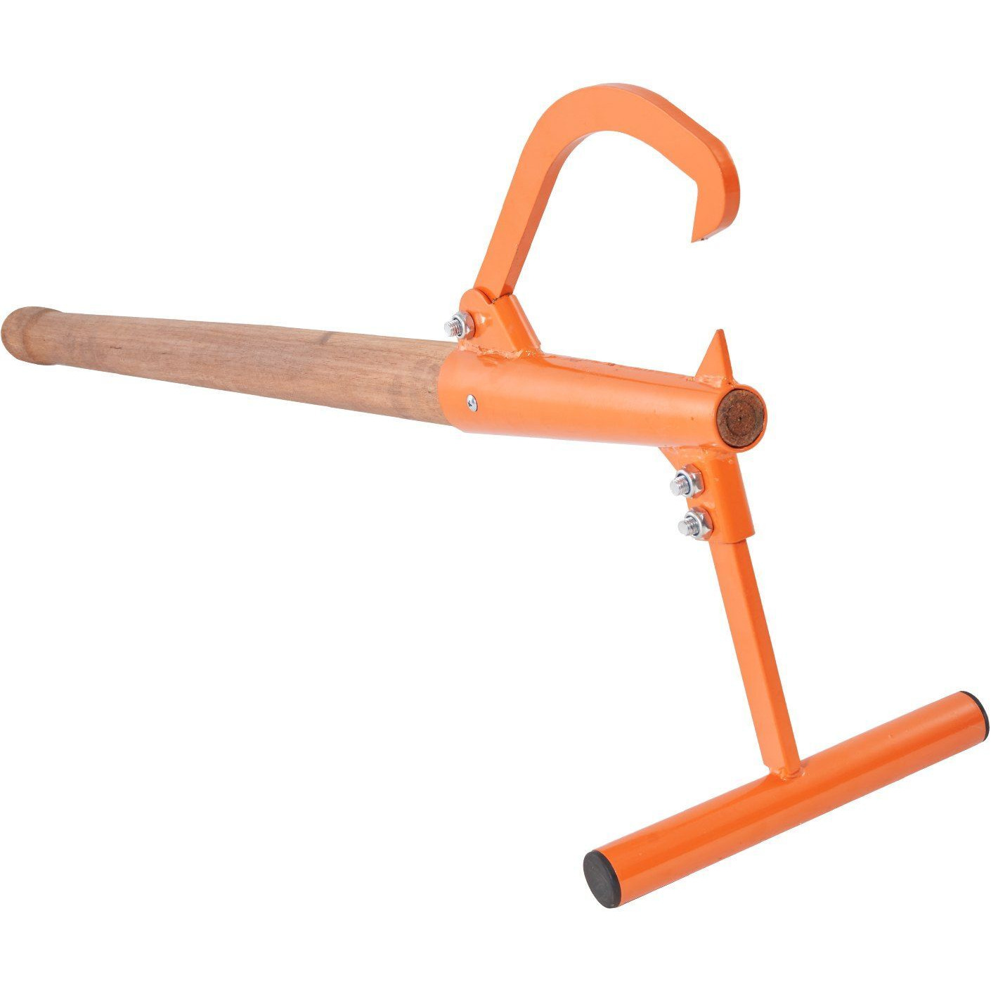 VEVOR Timberjack 46.5 in Heavy Duty Log Lifter Wooden Handle for Max 15" Dia Logs