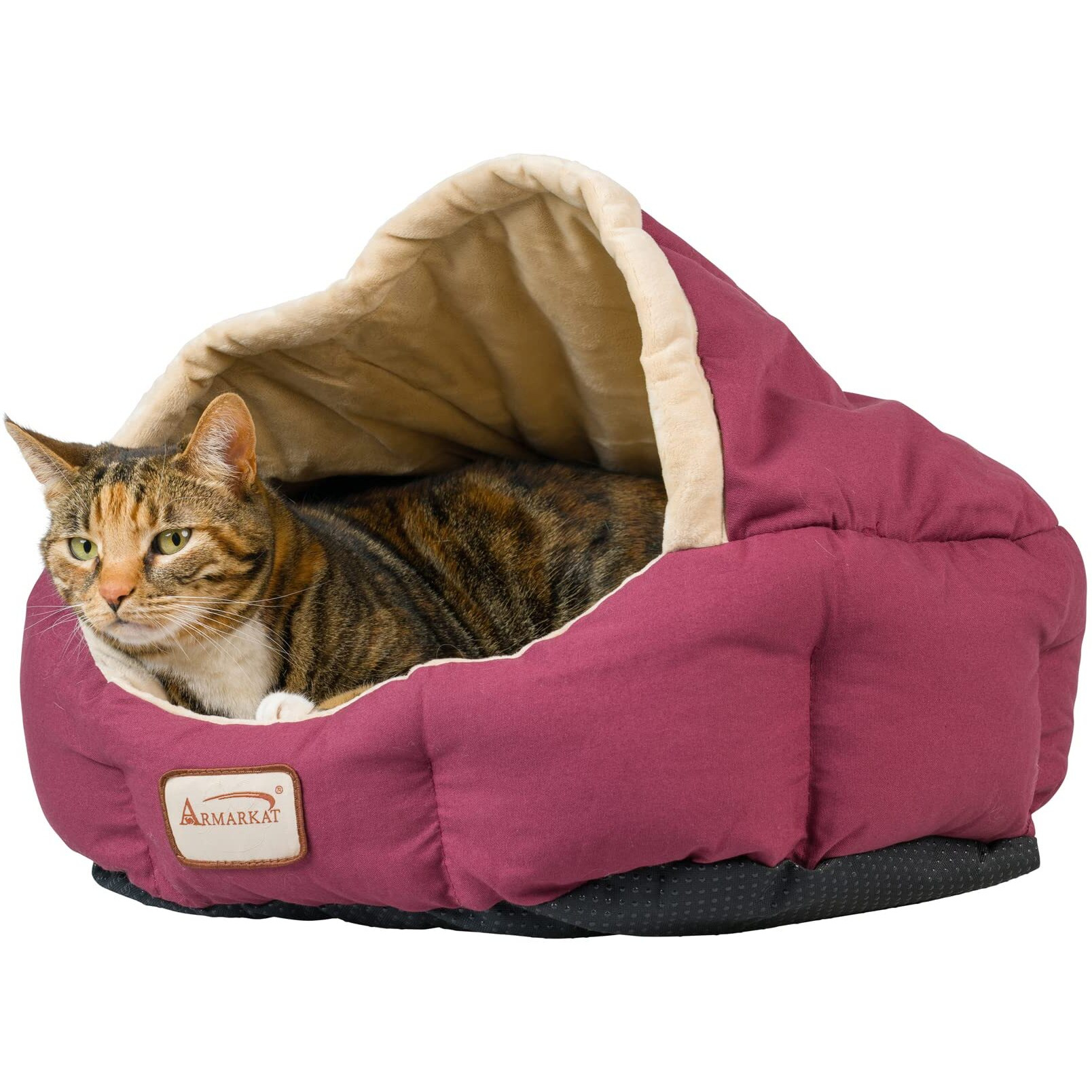 Armarkat Cat Bed 18-Inch Long C08HJH/MH, Beige