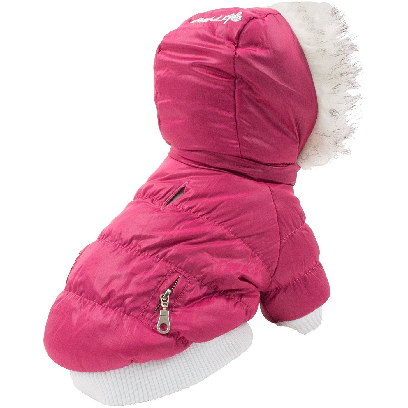 Metallic Fashion Pet Parka Coat