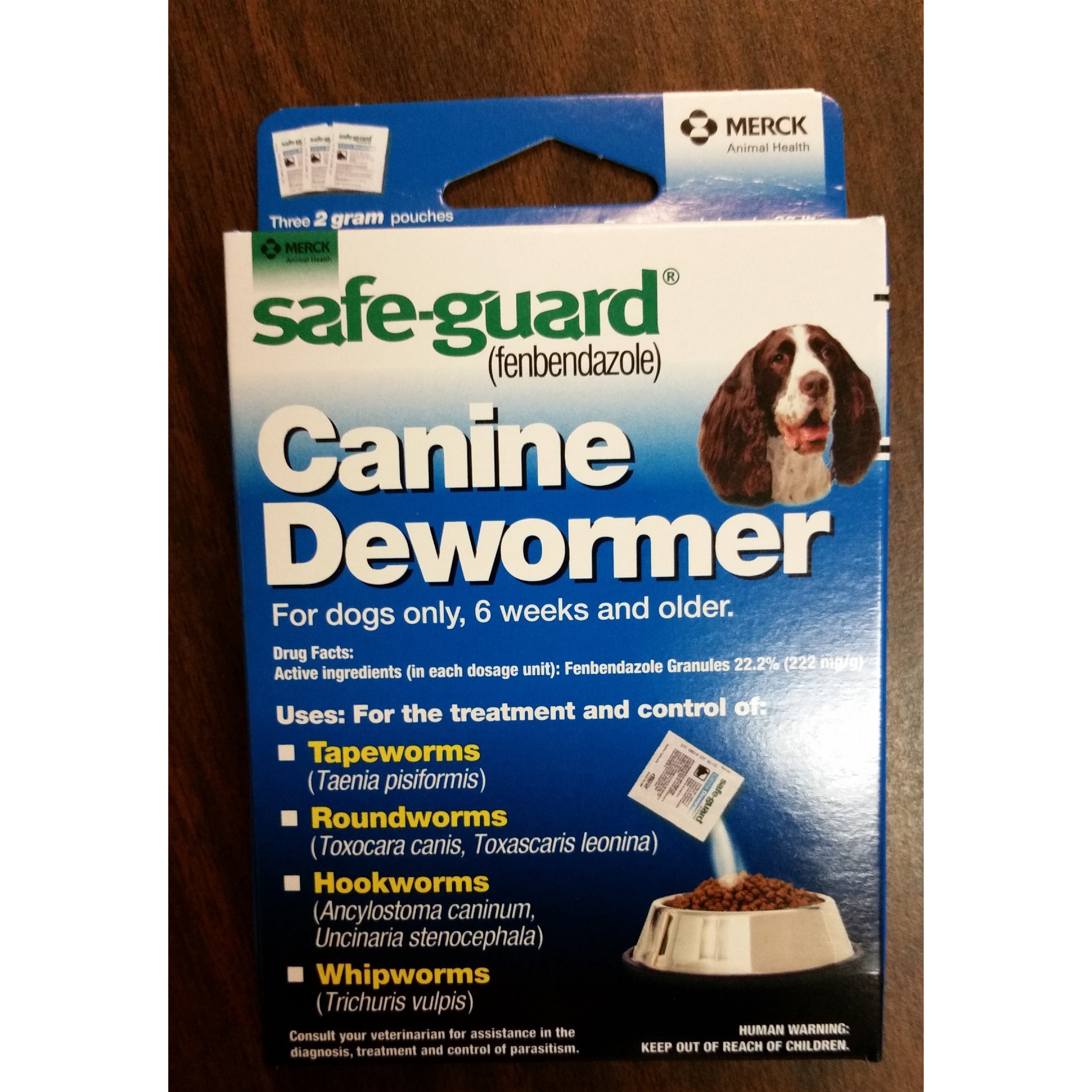 Pro-Sense Safe-Guard 4, Canine Dewormer for Dogs, 3-Day Treatment