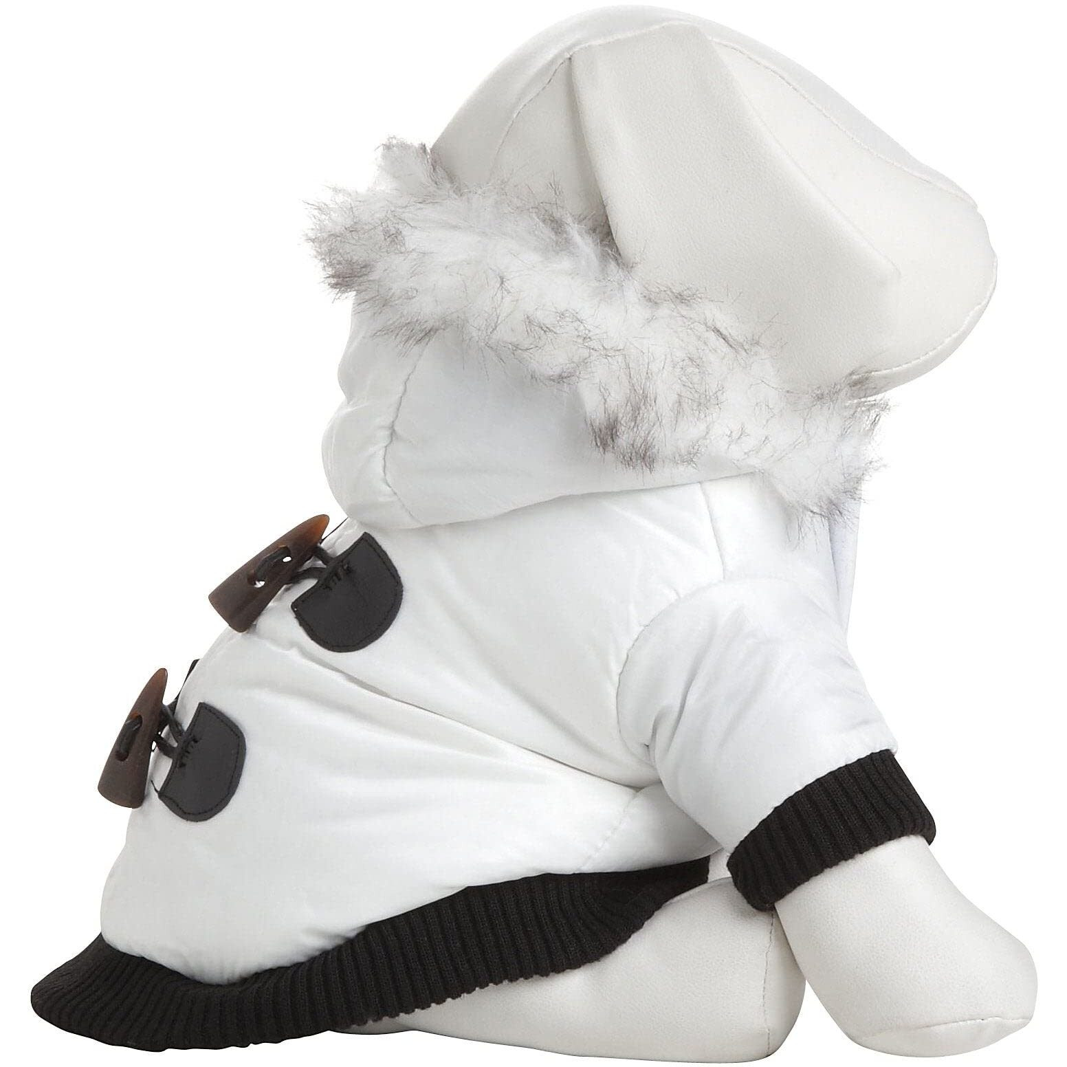 Aspen Winter-White Fashion Pet Parka Coat(D0102H70XY7.)