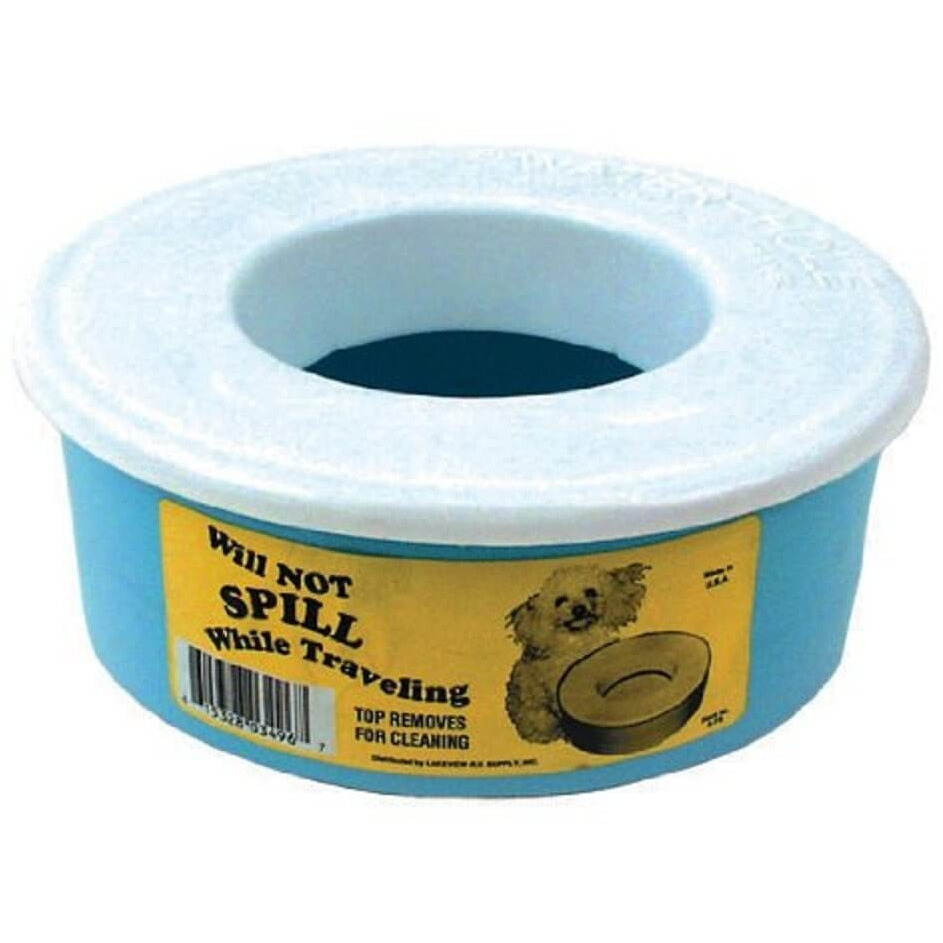 SPILL PROOF PET DISH