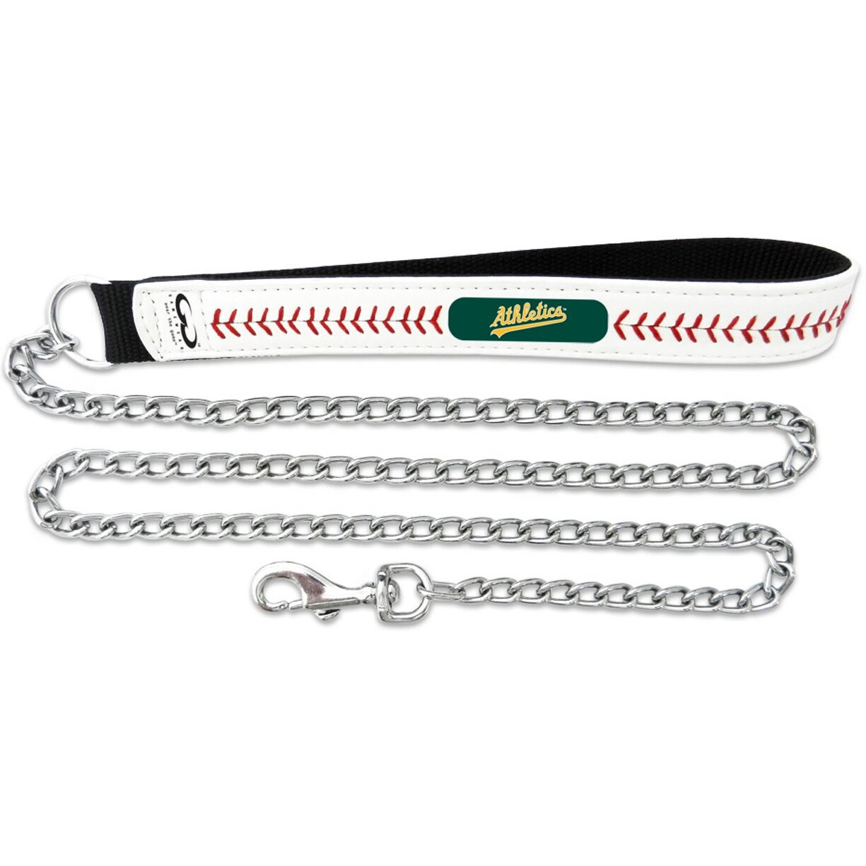 Oakland Athletics Baseball Leather Leash - L  CO