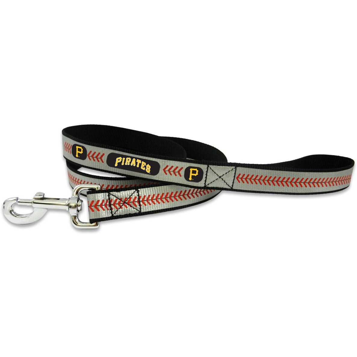 Pittsburgh Pirates Pet Leash Reflective Baseball Size Large CO