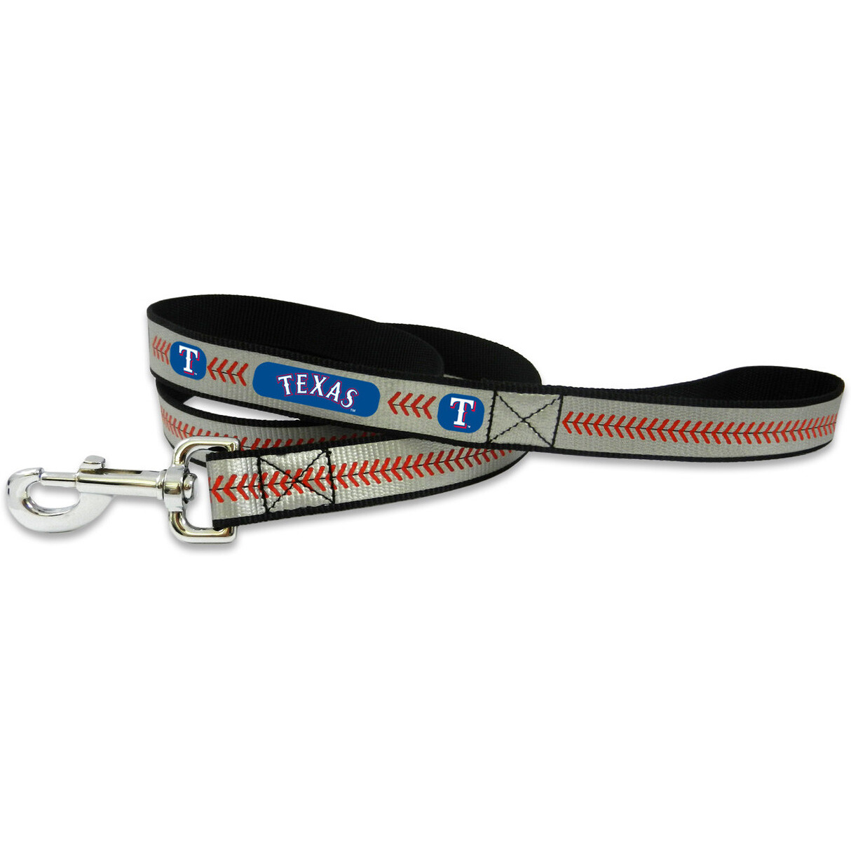 Texas Rangers Pet Leash Reflective Baseball Size Small CO