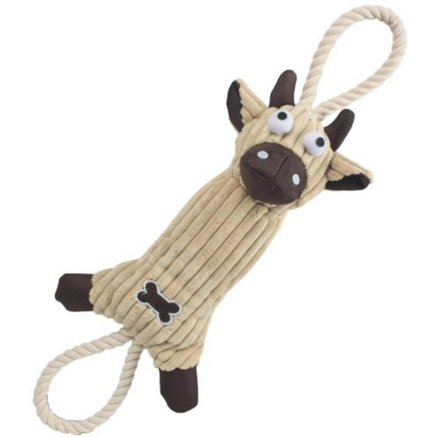 Jute and Rope Plush Pig Dog Toy(D0102H7LL4G.)