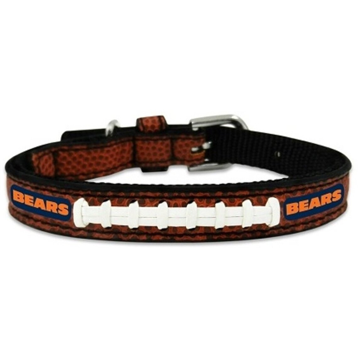 Chicago Bears Pet Collar Classic Leather Size Toy CO