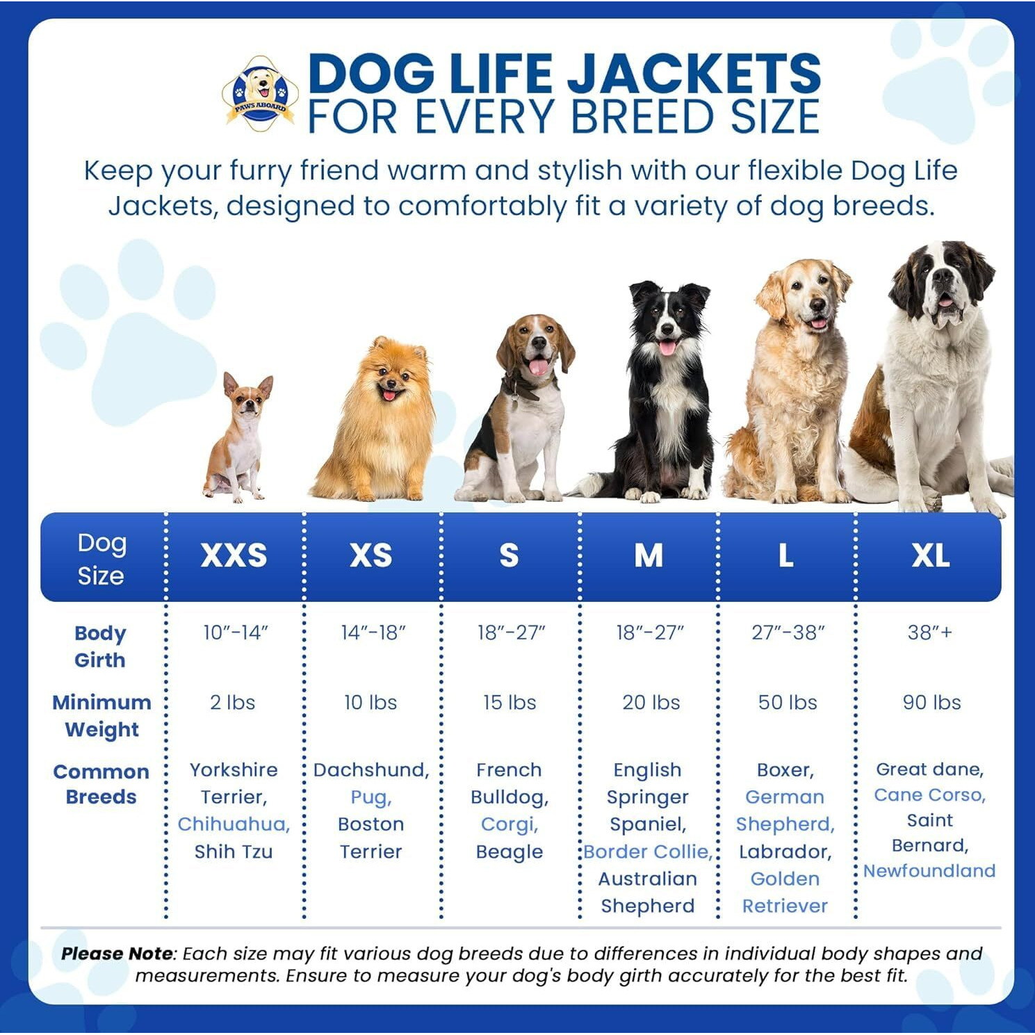 Doggy Life Jacket XXS Flames