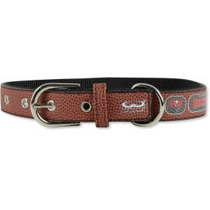 Tampa Bay Buccaneers Pet Collar Leather Classic Football Size Small CO