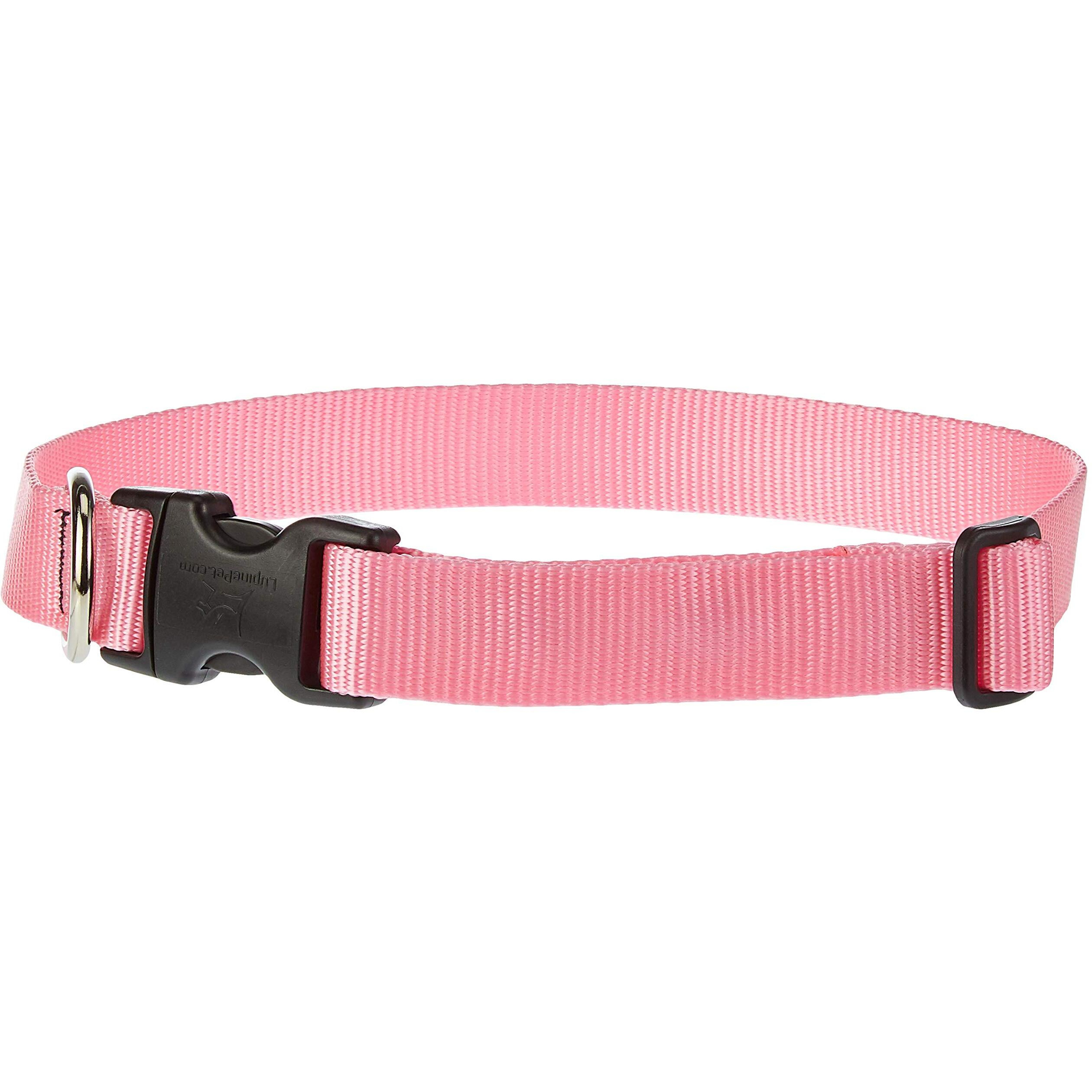 DOG COLLAR16-28&quotADJ PINK (Pack of 1)