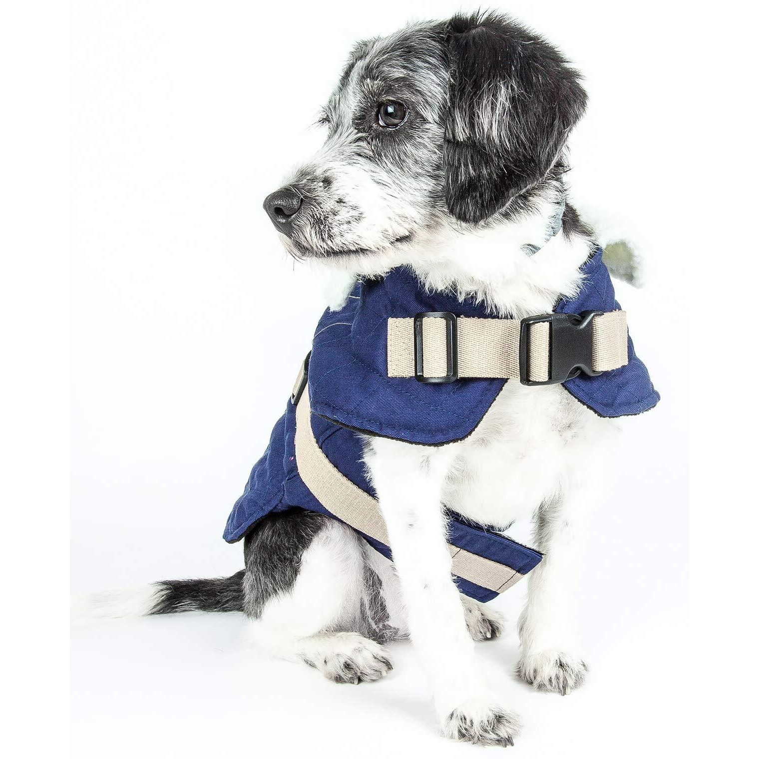 Touchdog Original Sherpa-Bark Designer Fashion-Forward Dog Coat