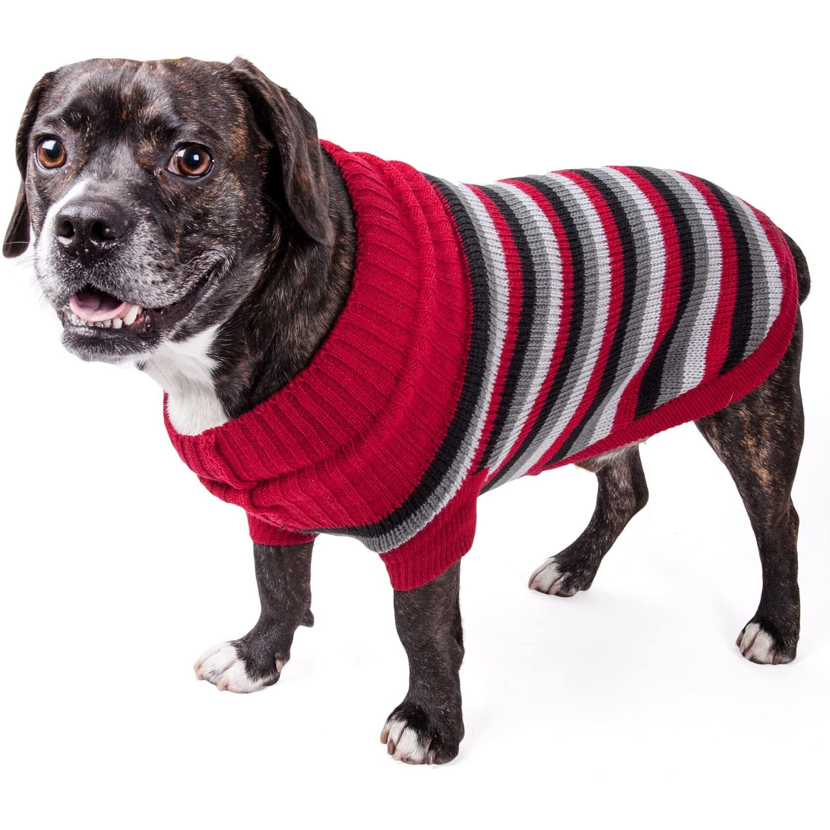 Polo-Casual Lounge Cable Knit Designer Turtle Neck Dog Sweater(D0102H7LDJV.)