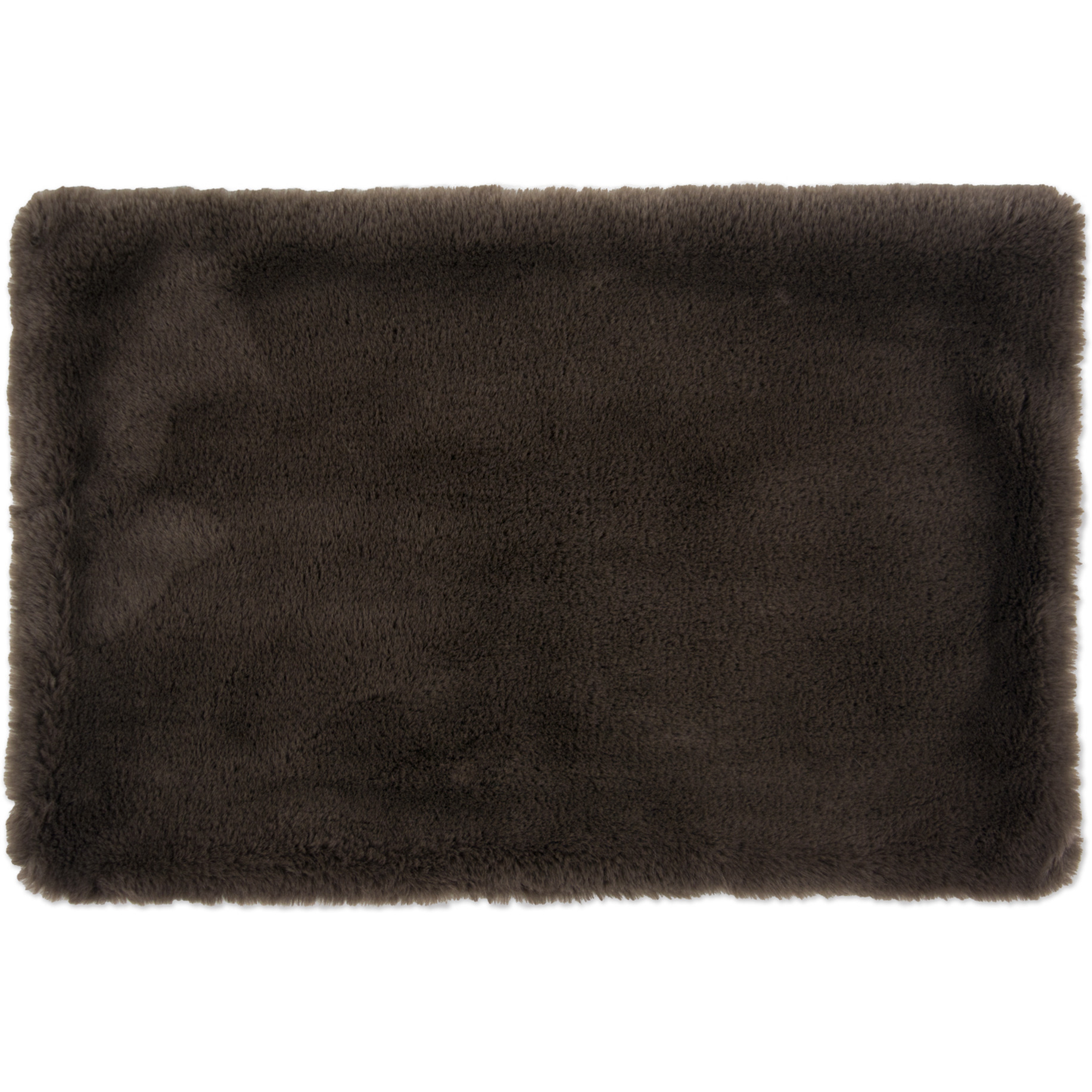 DII Cage Liner Faux Fur Brown Xxxlg