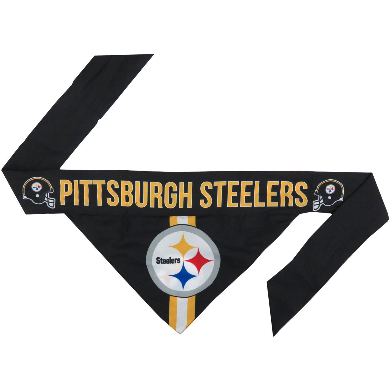 Pittsburgh Steelers Pet Bandanna Size XL
