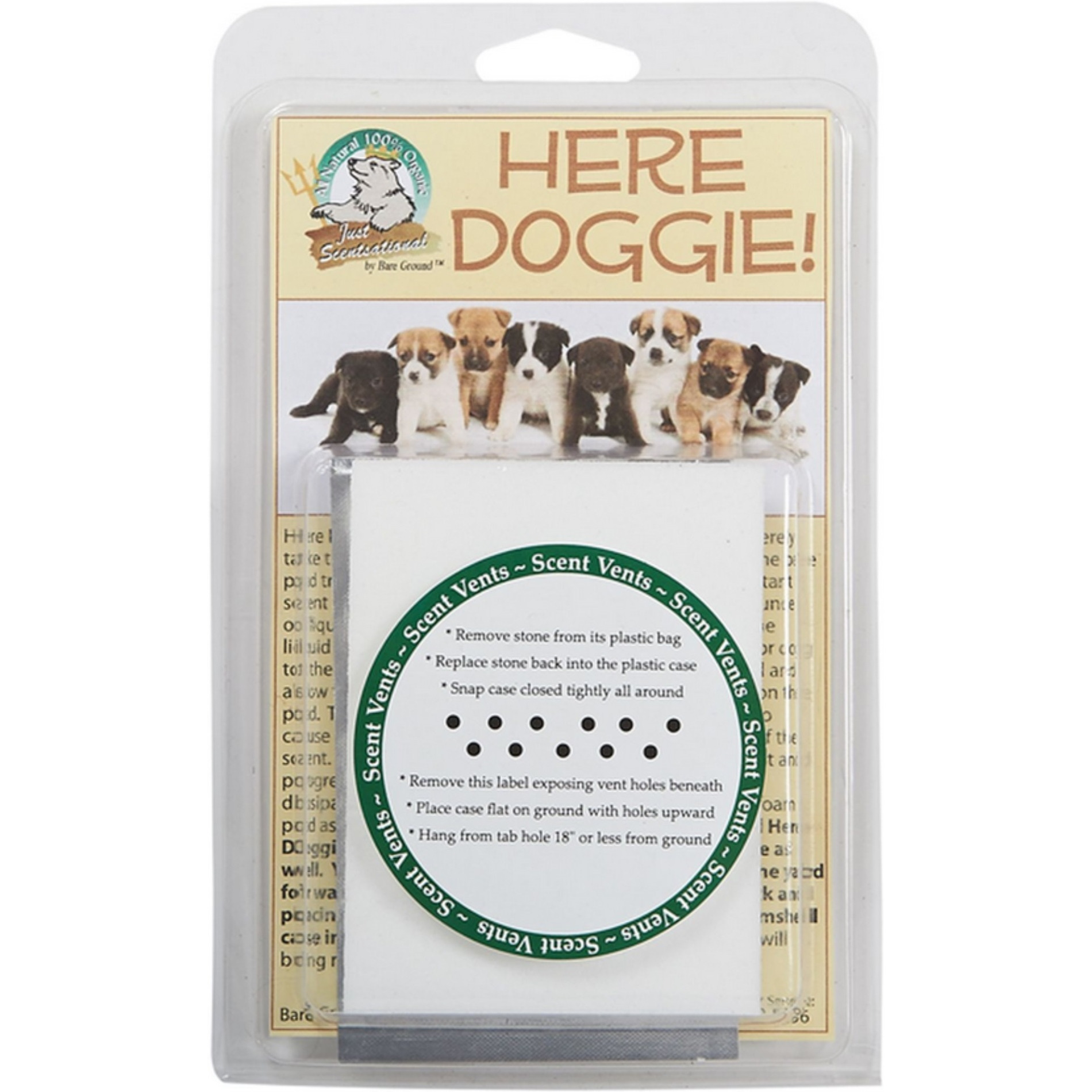 Just Scentsational Here Doggie Indoor Dog Training Stone