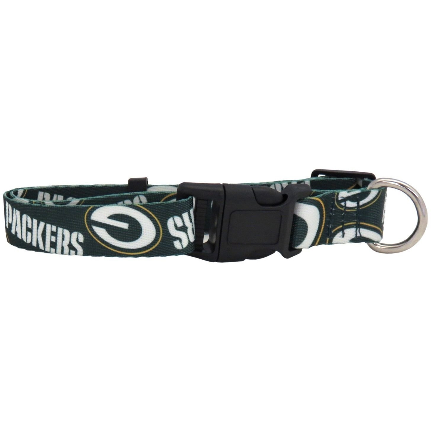 Green Bay Packers Pet Collar Size M