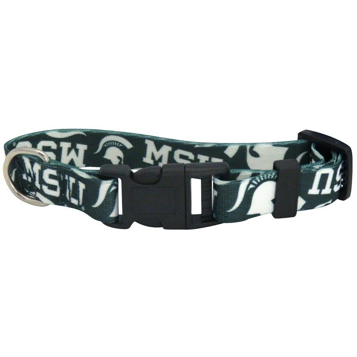 Michigan State Spartans Pet Collar Size L - Special Order