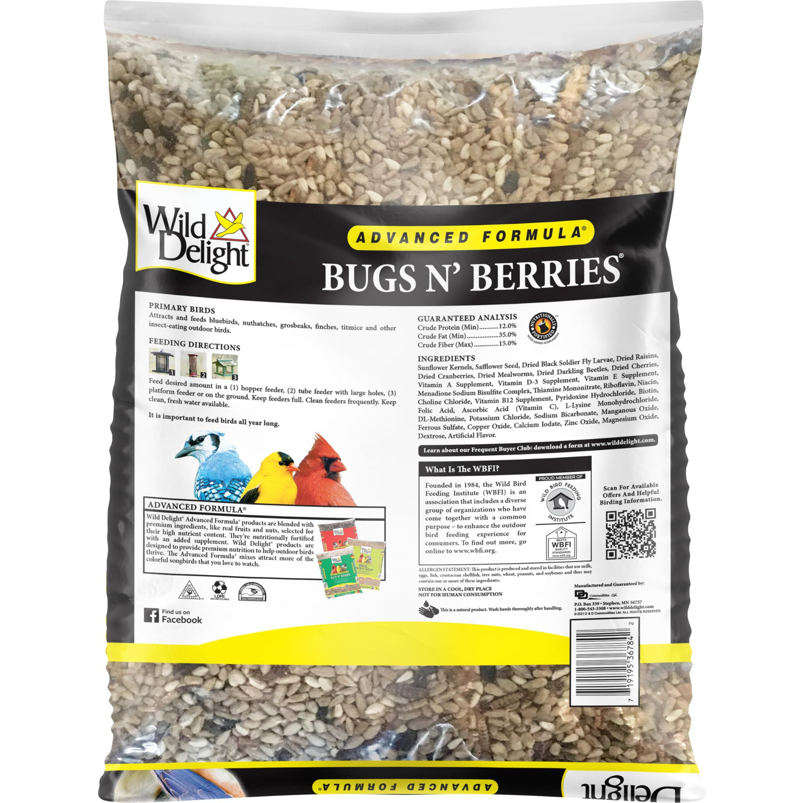 BUGSNBERRIES BRD FD 4.5 (Pack of 1)