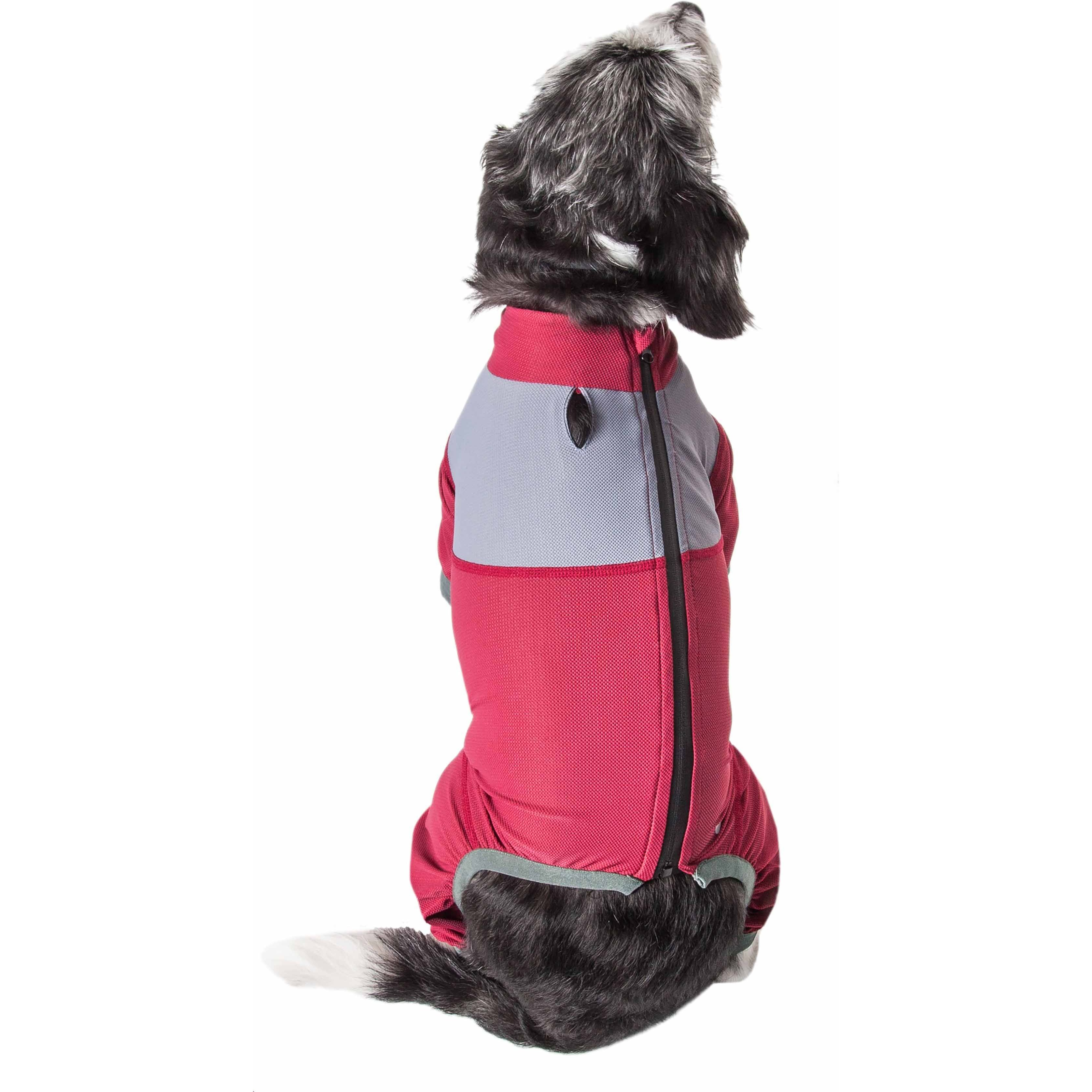 Dog Helios 'Tail Runner' Lightweight 4-Way-Stretch Breathable Full Bodied Performance Dog Track Suit(D0102H70H27.)