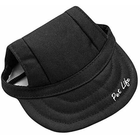 Pet Life 'Cap-Tivating' Uv Protectant Adjustable Fashion Dog Hat Cap(D0102H70ZIY.)