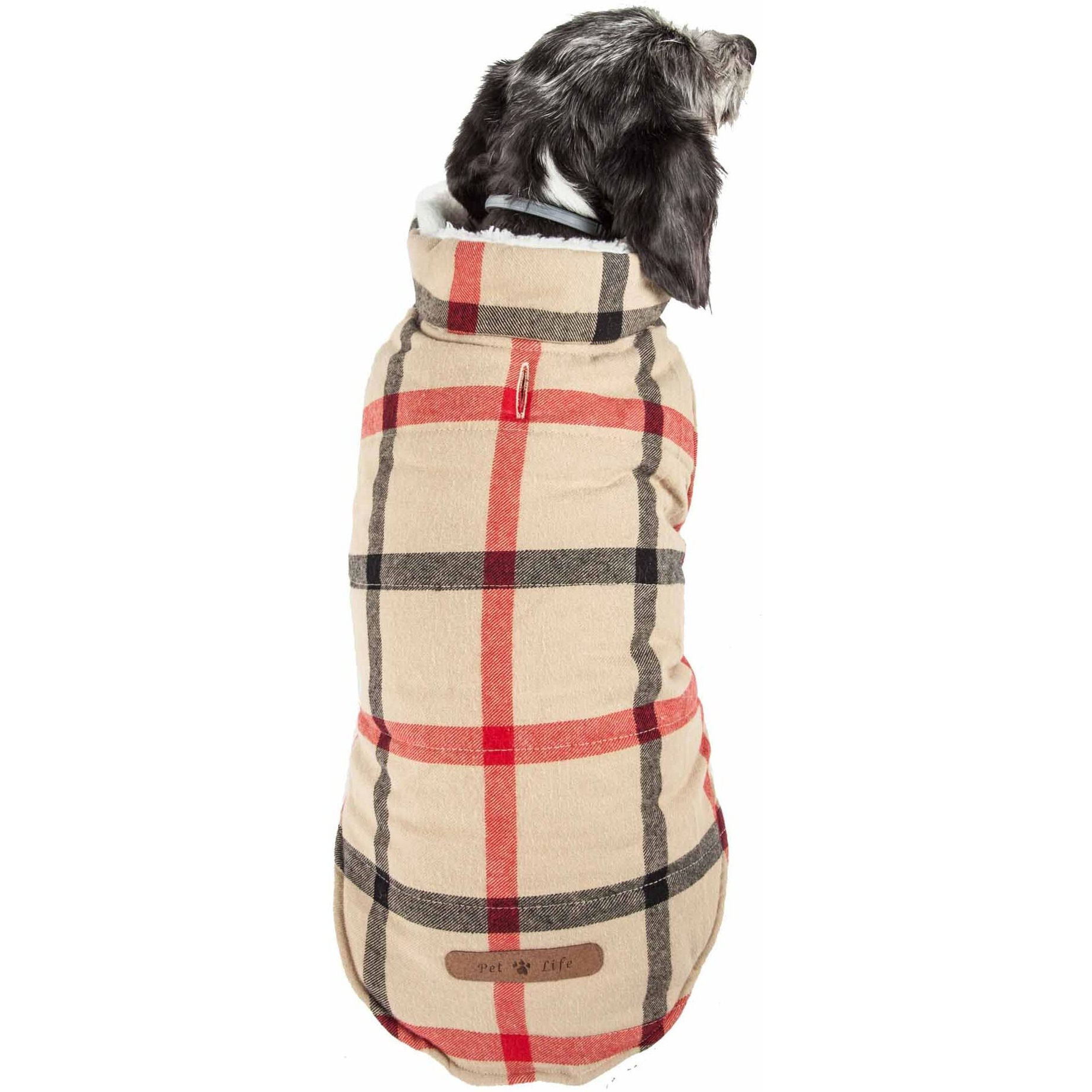 Pet Life 'Allegiance' Classical Plaided Insulated Dog Coat Jacket(D0102H70ZXA.)