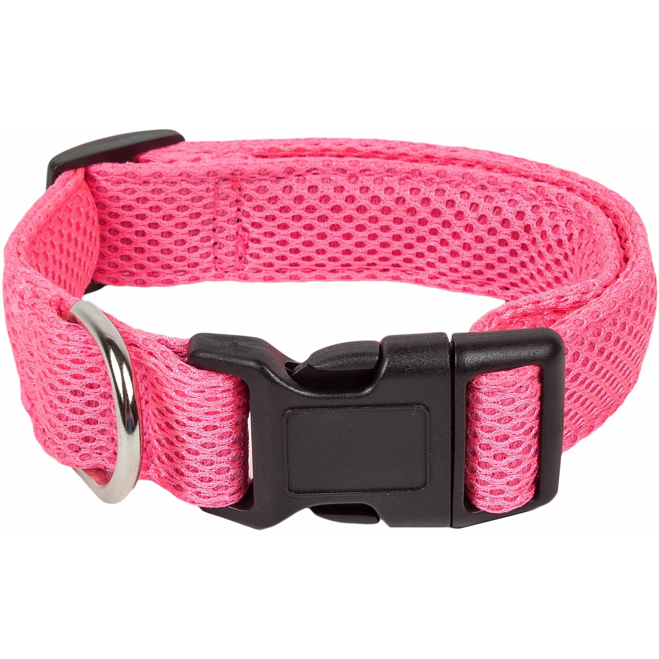 Pet Life 'Aero Mesh' 360 Degree Dual Sided Comfortable And Breathable Adjustable Mesh Dog Collar(D0102H70HYA.)