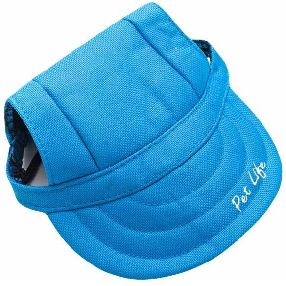 Pet Life 'Cap-Tivating' Uv Protectant Adjustable Fashion Dog Hat Cap(D0102H70ZG7.)