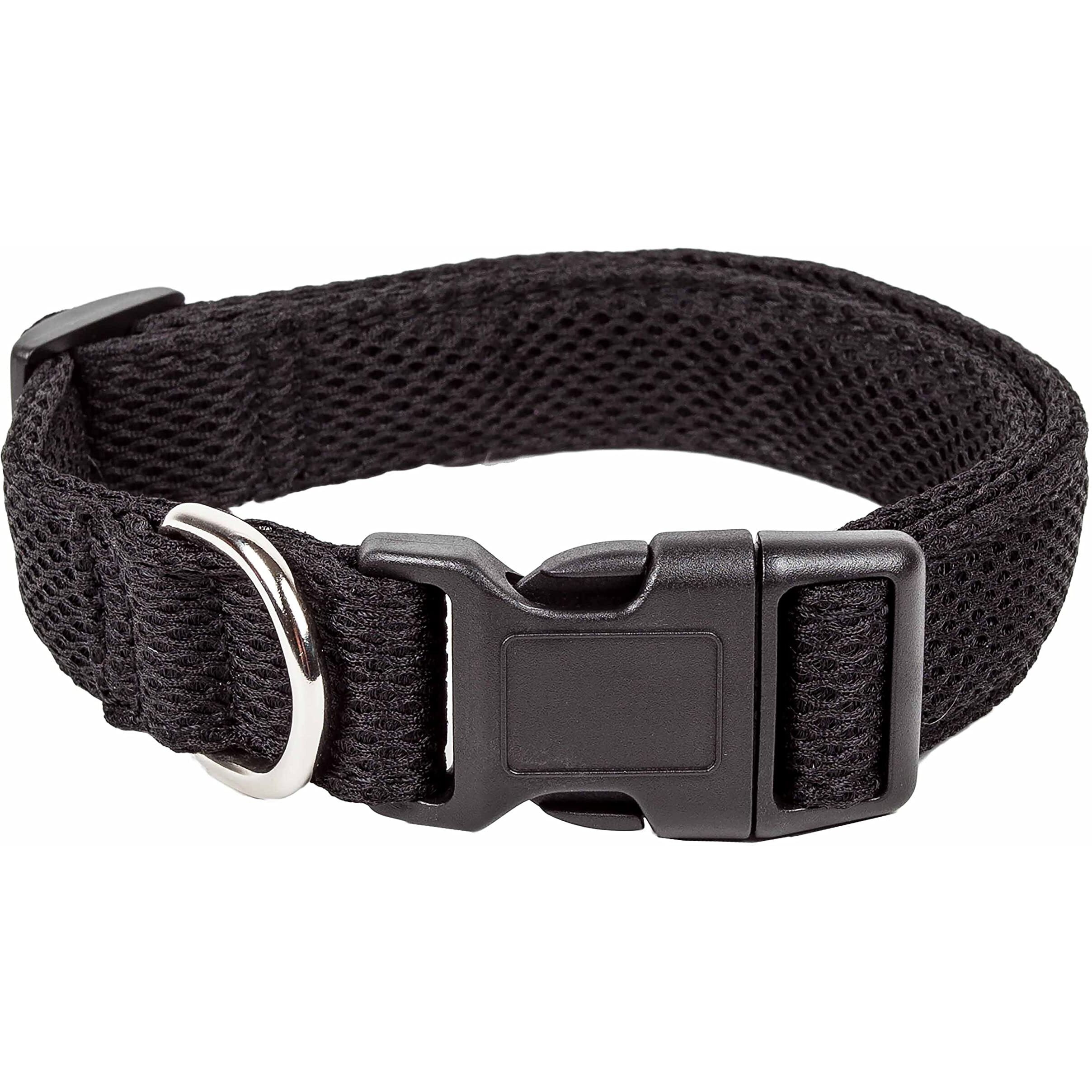 Pet Life 'Aero Mesh' 360 Degree Dual Sided Comfortable And Breathable Adjustable Mesh Dog Collar(D0102H70HD7.)