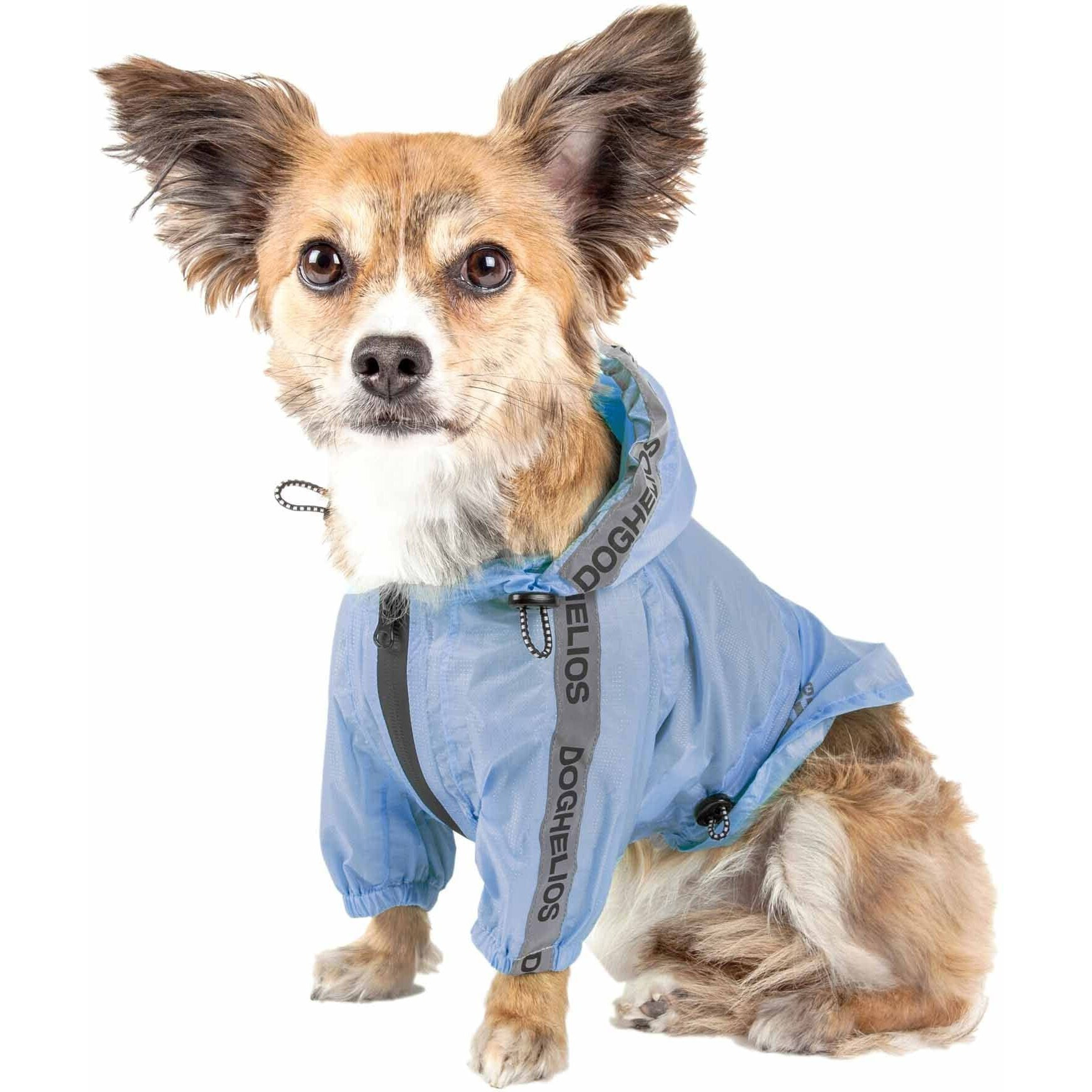 Dog Helios 'Torrential Shield' Waterproof Multi-Adjustable Pet Dog Windbreaker Raincoat(D0102H7LUTV.)