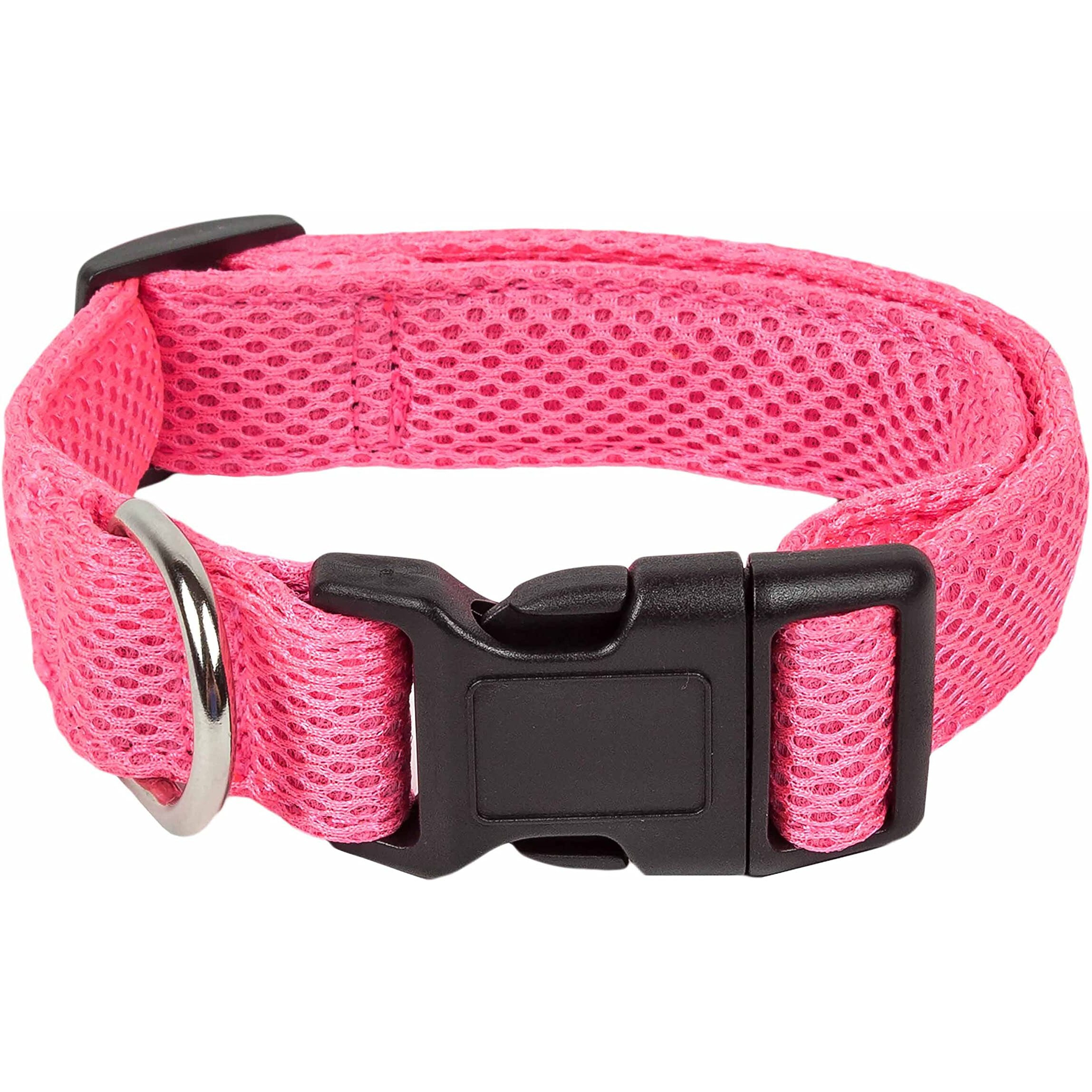 Pet Life 'Aero Mesh' 360 Degree Dual Sided Comfortable And Breathable Adjustable Mesh Dog Collar(D0102H70HYW.)